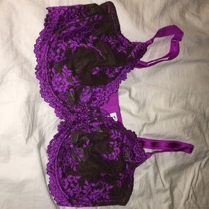 Unlined lace bra